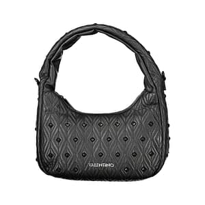 Mario Valentino Nero Polyurethane Women Shoulder Bag