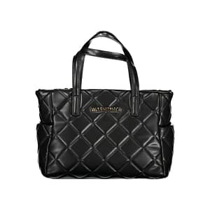 Mario Valentino Black Polyurethane Women's Handbag
