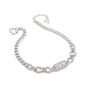 ALDO Silver Elastane Necklace