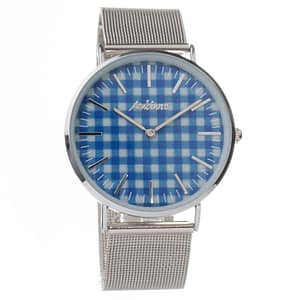 ARABIANS Silver Stainless Steel Dress Watch