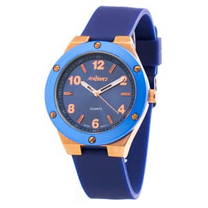 ARABIANS Blue Rubber Bracelet Watch