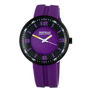 PERTEGAZ Multicolor Rubber Bracelet Watch