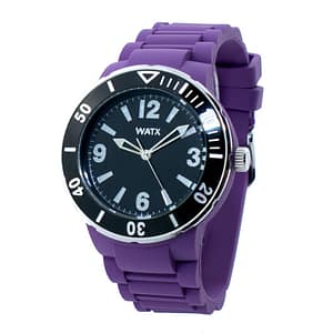 WATXANDCO Multicolor Rubber Sport Watch