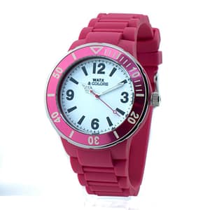 WATXANDCO Multicolor Rubber Sport Watch