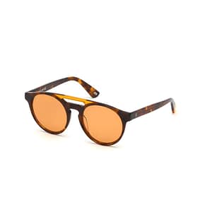 WEB EYEWEAR Brown Plastic Sunglasses