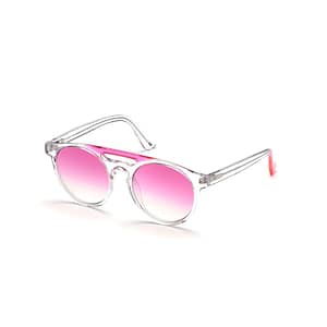 WEB EYEWEAR Transparent Plastic Sunglasses