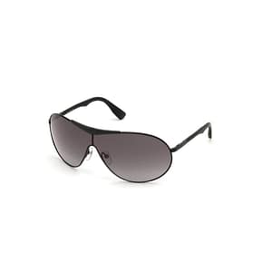 WEB EYEWEAR Black Metal Sunglasses