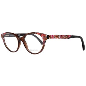 Emilio Pucci Brown Plastic Glasses (Frames)