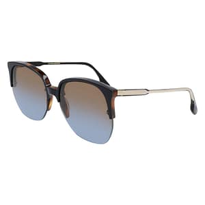 Victoria Beckham Black Acetate Sunglasses