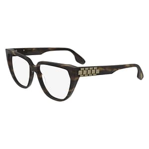 Victoria Beckham Brown Acetate Glasses (Frames)