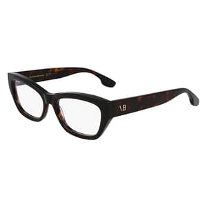 Victoria Beckham Brown Acetate Glasses (Frames)