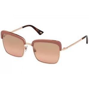 WEB EYEWEAR Gold Metal Sunglasses
