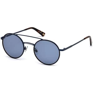 WEB EYEWEAR Blue Metal Sunglasses