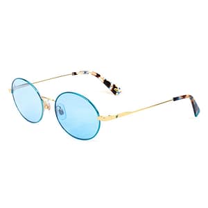 WEB EYEWEAR Gold Metal Sunglasses