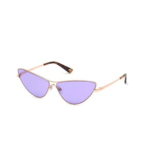 WEB EYEWEAR Gold Metal Sunglasses