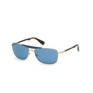 WEB EYEWEAR Gold Metal Sunglasses
