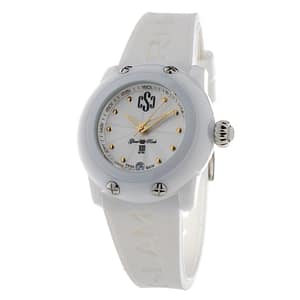 GLAM ROCK White Synthetic Sport Watch
