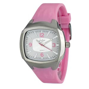 JUSTINA Multicolor Rubber Dress Watch