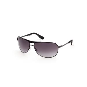 WEB EYEWEAR Black Metal Sunglasses