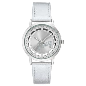 Juicy Couture Silver Plastic Dress Watch
