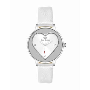 Juicy Couture White Plastic Dress Watch