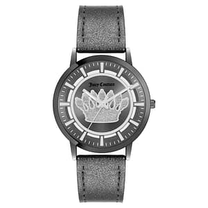 Juicy Couture Gray Plastic Dress Watch
