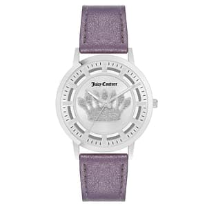 Juicy Couture Purple Plastic Dress Watch