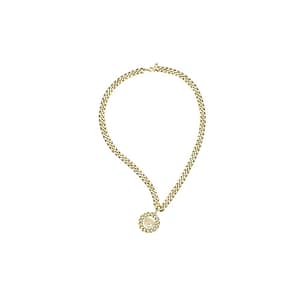 Chiara Ferragni Gold Stainless Steel Necklace