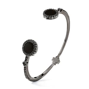 Folli Follie Black Silver Bracelet
