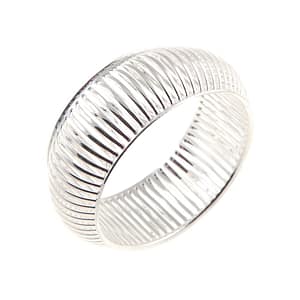 CRISTIAN LAY Silver Stainless Steel Bracelet