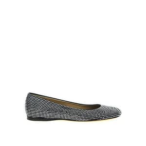 Loewe Black Goatskin Ballet Flats