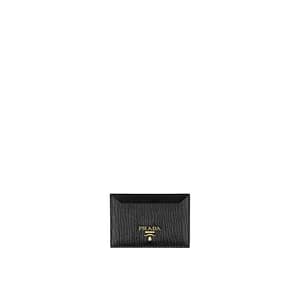 Prada Black Calfskin Wallet