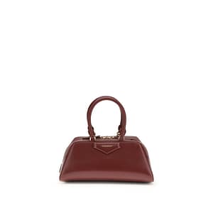 Givenchy Bordeaux Calf Leather Bos Taurus Handbag
