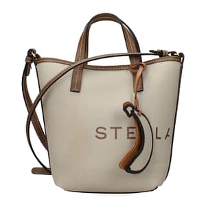 Stella McCartney Beige Fabric Handbag