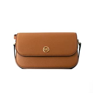 Michael Kors Brown Leather Crossbody Bag