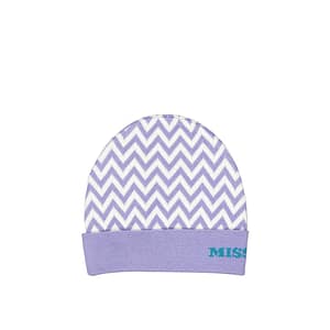 Missoni Purple Wool Beanie