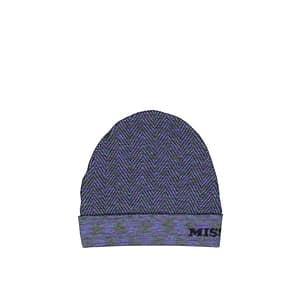 Missoni Purple Wool Beanie