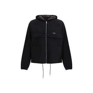 Prada Black Polyester Shell Jacket