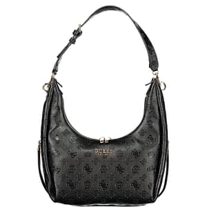 Guess Jeans Black Polyurethane Women's Handbag