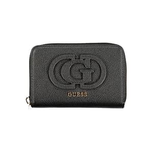Guess Jeans Nero Poliuretano Women Wallet