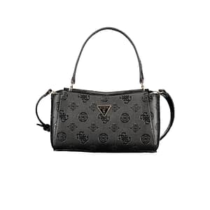 Guess Jeans Black Polyurethane Women's Handbag