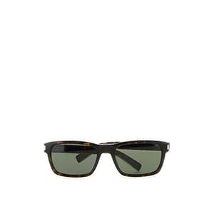 Saint Laurent Brown Acetate Sunglasses