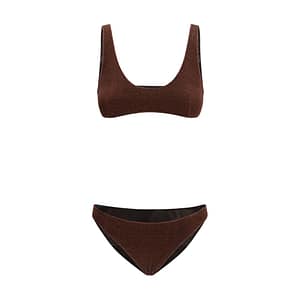 Oséree Brown Polyamide Bikini