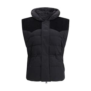 Marant Etoile Black Polyamide Sleveless Jacket