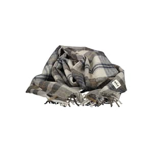 Rifle Grigio Polyester Men Scarf