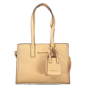 Mario Valentino Beige Polyurethane Women Handbag