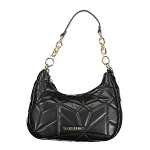 Mario Valentino Black Polyurethane Women Handbag