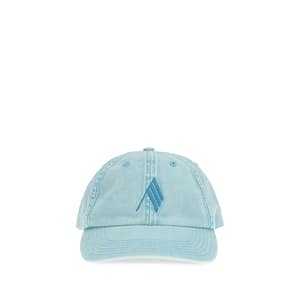 The Attico Blue Cotton Cap (Baseball Hat)