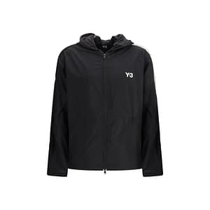Y-3 Black Polyamide Shell Jacket