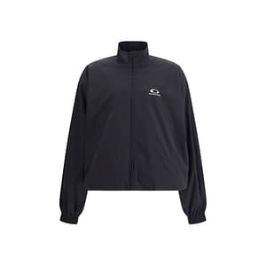 Balenciaga Black Polyester Shell Jacket